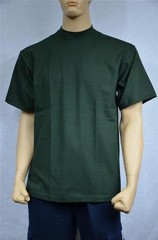 1 NEW SHAKA WEAR SUPER MAX HEAVY WEIGHT T-SHIRT FOREST GREEN TEE PLAIN S-5XLT