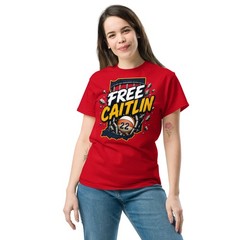 Caitlin Clark Shirt FREE CAITLIN Tee Indiana Basketball Fan Gear
