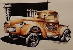 HOT ROD RAT CLASSIC MUSCLE CAR TRUCK AUTO SHIRT #1713