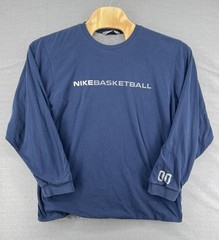 Vintage Nike Basketball Double Face Reversible Long Sleeve Shirt Men’s XL Y2K