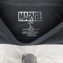 The Punisher Mens L Shirt Netflix Black 100% Cotton Marvel Comic Police Military