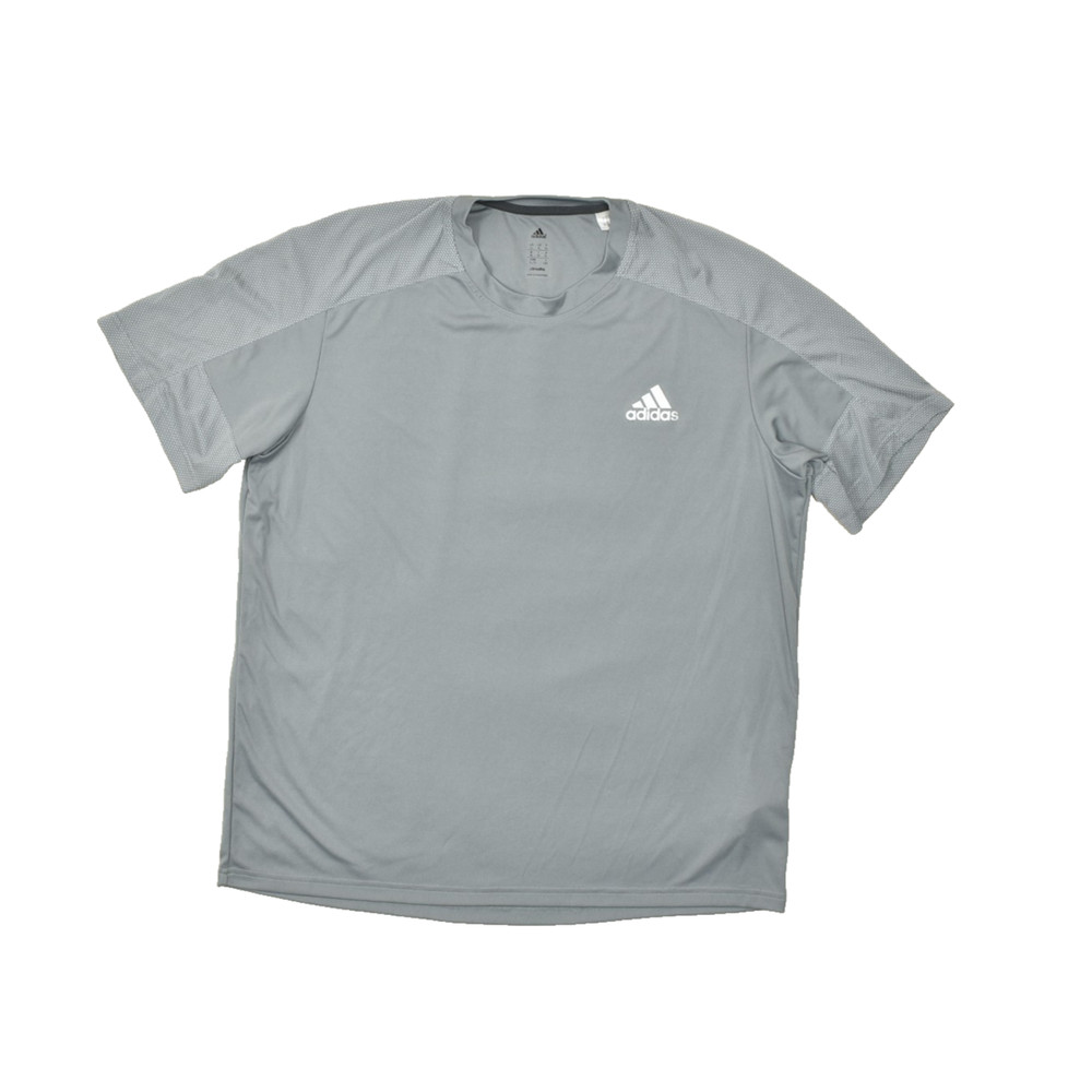 Adidas Men’s Gray Short Sleeve Athletic T-Shirt Short Sleeve Size XL Climalite