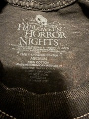 Rare Universal Studios Halloween Horror Nights 25 Freddy Vs. Jason Tee Sz-Med