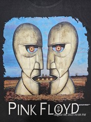Pink Floyd European Tour 1994 Rock Band XL Shirt Black Front And Back Print NWT