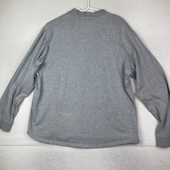Nike Shirt Men’s Large Cowl Neck Gray Long Sleeve Logo