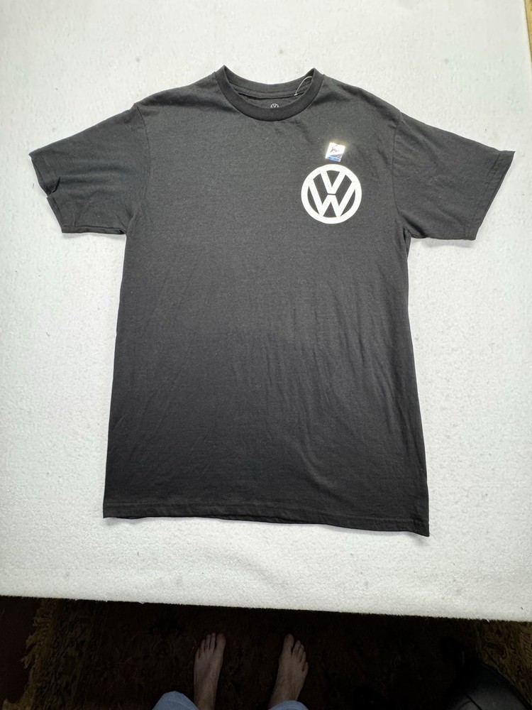 Volkswagen Golf 1991 GTI T-Shirt Black Logo Graphic Tee Racing Men’s Large