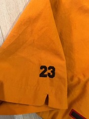 [Vintage] Rare 90s Nike Air Jordan Orange MJ 23 Baseball Jersey