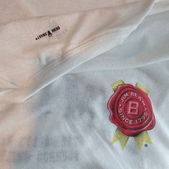 Jim Beam White T-Shirt World’s No.1 graphic tee 2 pc NWOT