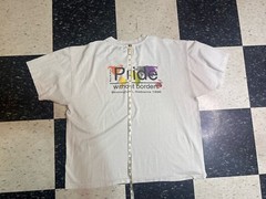 Vintage LGBTQ Pride Without Boarders Birmingham, AL 1996 T Shirt Sz XL