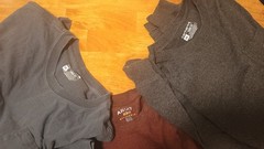Carharrt & Ariat Men’s Size 2XL Work Tee Lot Of 3 Pieces Gray/Maroon