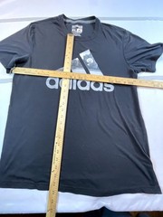 Adidas Ultimate T Shirt Mens XL Black Graphic Short Sleeve Performance Crew Neck