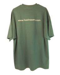 Line Droppers Catch More Fish T-Shirt Size XL Fishing Fisherman Tee Shirt