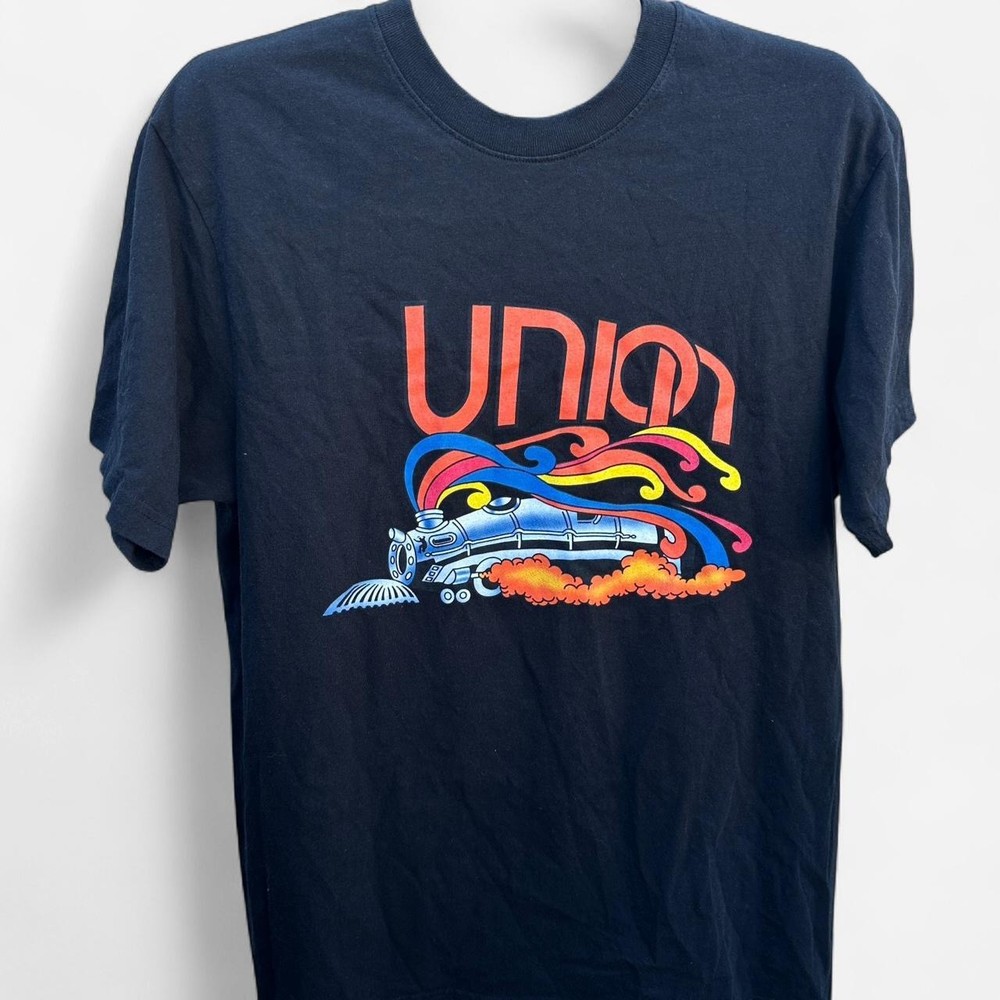 Union Los Angeles T Shirt Men Extra Large Black Soul Train 30th Streetwear XL