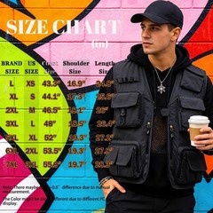 TWENPHYO Men’s Cargo Vest: Pockets for All Your Outdoor Shenanigans!
