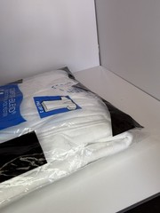 Vintage Hanes V-Neck Pack of 3 XL White T Shirts Made In USA New In Package