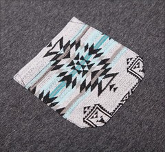Premium Cotton Men’s Pocket Tee Anti-Shrink Solid Color Crew Neck Everyday Wear