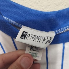 Vintage Single Stich Baseball Jersey,Baby 93 Maternity Accents Size M Unisex
