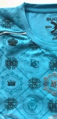 Men’s Bucheli T Shirt,Italian Style,Cotton,Slim Fit,Stretch XL…A18.A