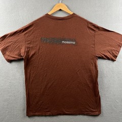 Vintage Mossimo Shirt Mens Large Brown Mauve 90s Single Stitch Skater Grunge Y2K