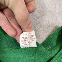 VTG 70s Gold Tag Russell Athletic Tshirt 100% Cotton MENS SMALL (tag L, Shrunk)