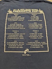 2011 Youth Soccer National Presidents Cup Des Moines Iowa Size Medium Blue