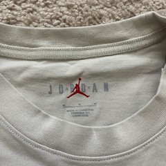 Nike Air Jordan x Travis Scott Jack T-Shirt Light Bone Men’s Size M (DZ5510-072)