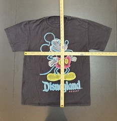 Vintage Neon Disney Mickey Mouse Tee Medium