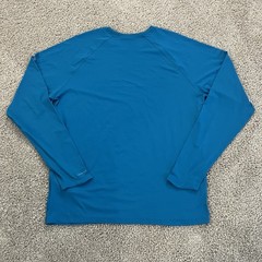 NEW Columbia PFG Shirt Wild Cast Sun Shirt UPF Omni-Shade Blue Mens Size MEDIUM
