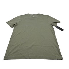 The Men’s Store at Dept Store Supima Cotton Tee in Vetiver Green-Small