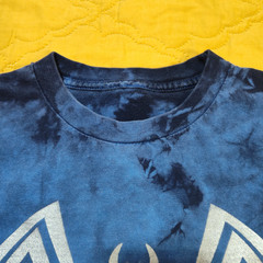 Venom Marvel Spider-Man 3 Blue Silver Foil Tie-Dye T-Shirt Men’s Small Movie