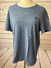 Polo Ralph Lauren shirt Large Mens T-Shirt Short Sleeve Tee Custom Fit Blue