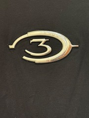 2008 XBOX Halo 3 Promo Shirt Chrome Logo 2XL Bungie