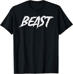 Workout Beast Gym Bodybuilding Training Fitness Men Women Gift Unisex T-Shirt