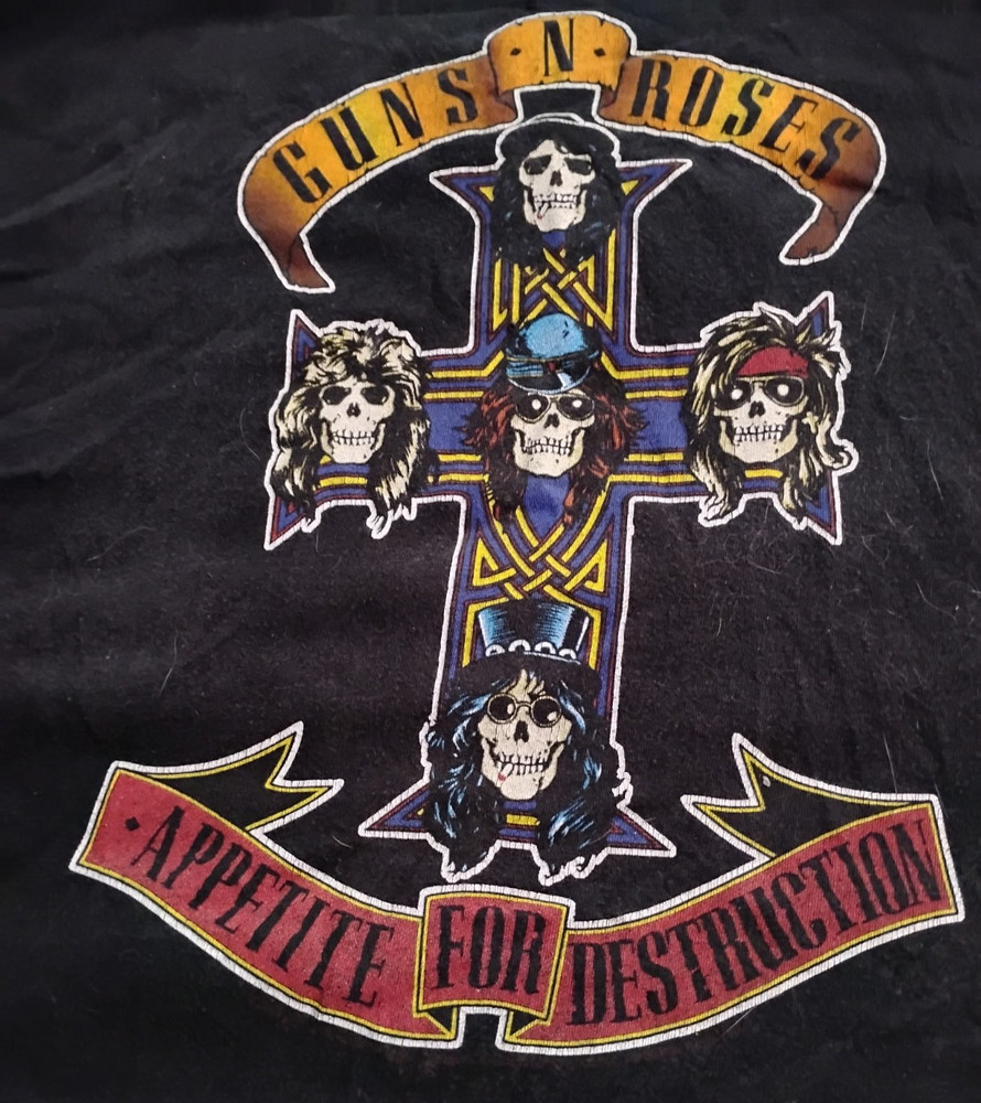 Guns N Roses Appetite for Destruction T-Shirt Size XLarge