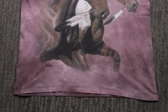 The Mountain VTG Y2K T-Shirt Horses Native American Men’s Large Nature Art