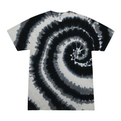 Pick a Black Tie Dye T-Shirts Adult S M L XL 2XL 3XL Cotton Colortone