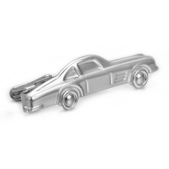 Unique Car Tie Clip For Men Stainless Steel Car Tie Clips Novelty Oldies Cars…