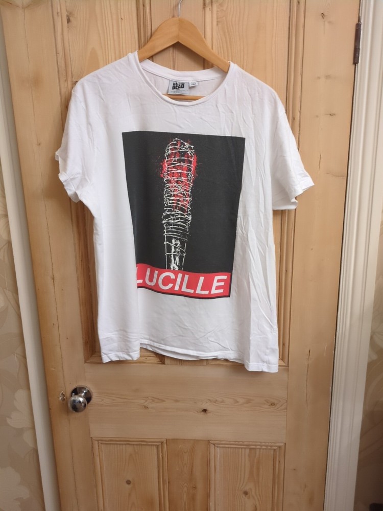 The Walking Dead Lucille T Shirt- Size XL- P2P 21 Inch