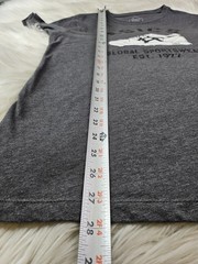 Asics Mens T Shirt “global Sportswear” Graphic Print 1977 Gray (S)