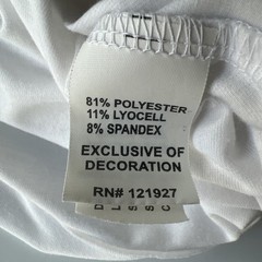 Johnnie-O Featherweight T-Shirt Men’s Large White Short Sleeve Performance