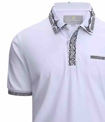 Men’s Luxurious Fine Cotton Polo Shirt,Italian Style,Stretch M to 3XL…..A6.A