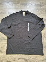 Duluth Trading Co. Men’s XL Black Long Sleeve Crew Neck Longtail Relaxed Tee