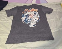 Sullen Art Collective Graphic Print T Shirt Mens Size XL Gray Flawed See Photos