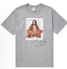 Supreme SS22 Lil Kim Tee Heather Grey Brand new Size XL