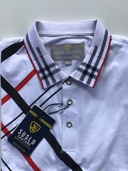 Men’s Luxurious Polo Shirt,Italian Style,Stretch S to 2XL…A17.A