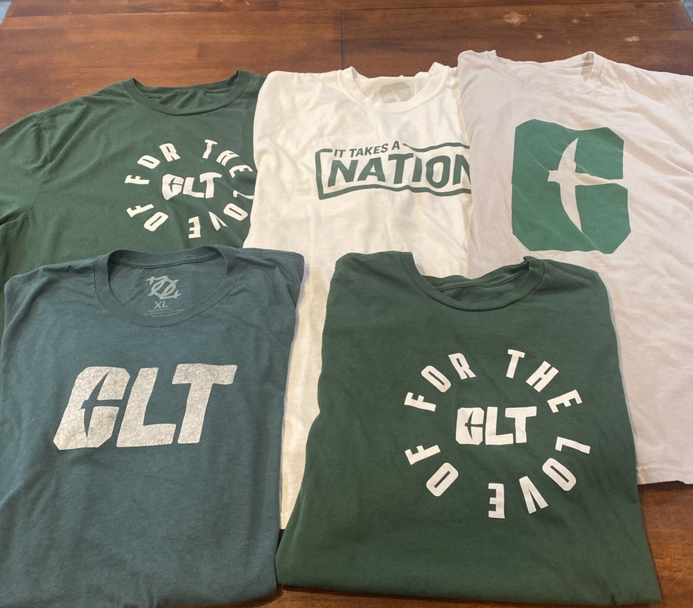 HUGE Lot of 5- UNCC Charlotte T Shirt Men’s XL University North Carolina 49ers