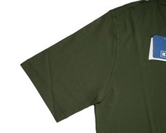 Kired by Kiton $250 Army Green Crepe Cotton Short Sleeve Slim T-Shirt M (50 IT)