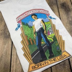 vintage 1984 Bruce Springsteen born in the usa tour shirt SG557