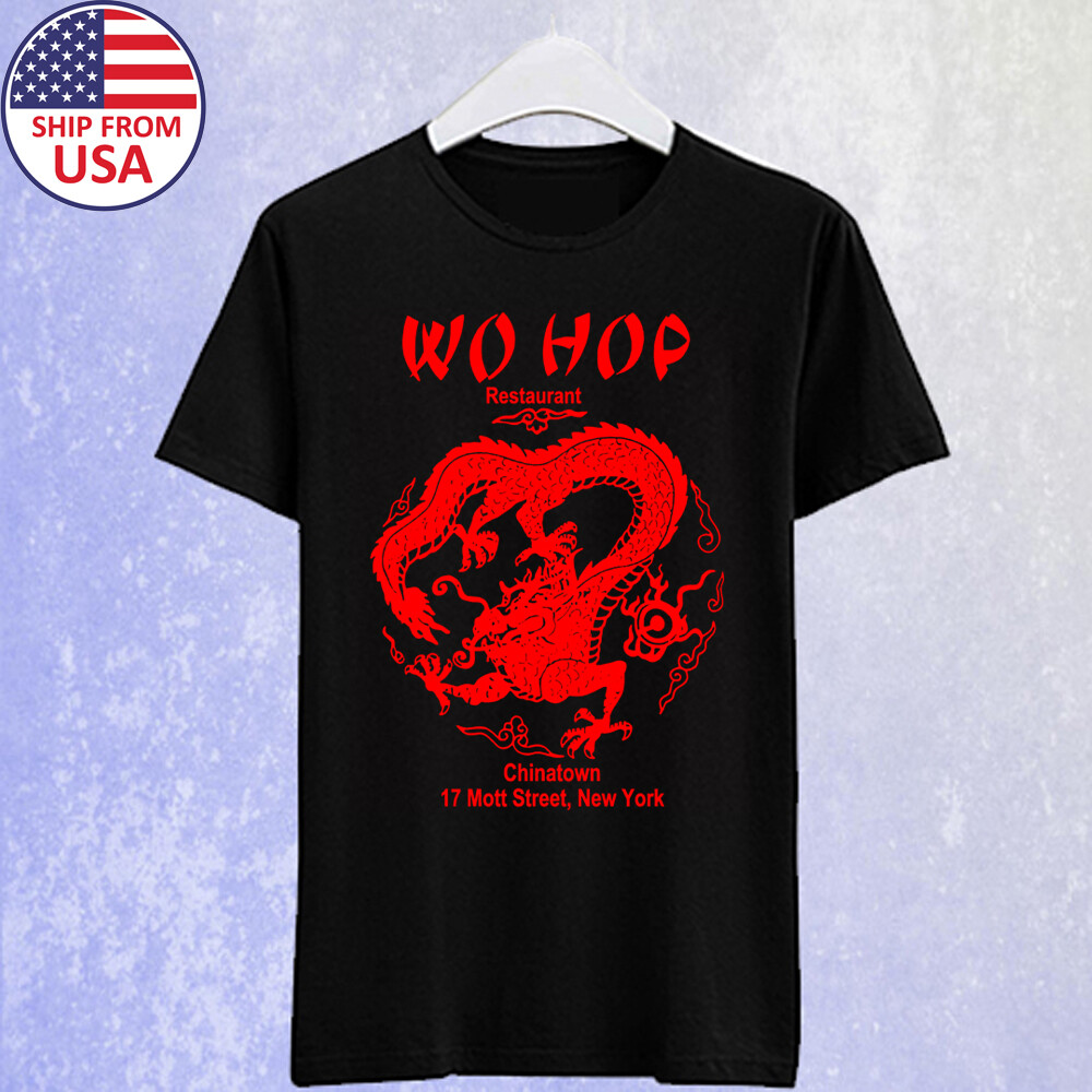 Wo Hop Restaurant Chinatown Men’s T-shirt Size S-5XL