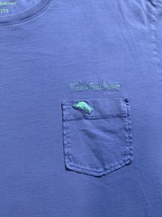 Tommy Bahama Cabo San Lucas Pocket Tee | Blue Pima Cotton Sz 3XL